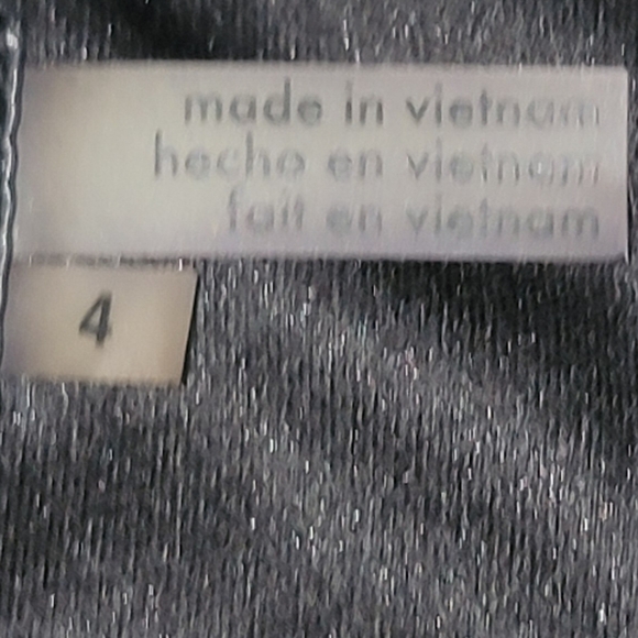 Guess zip detail faux wrap houndstooth fitted dress size 4 - Picture 9 of 11